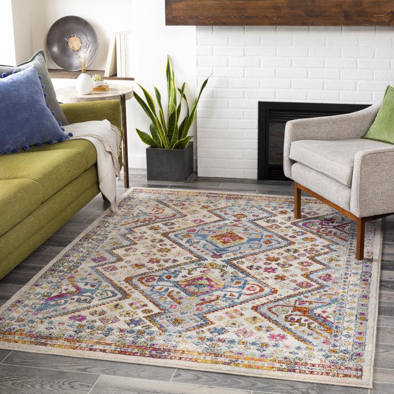 Wymore Oriental Indoor Rug, Rectangle 5'3" x 7'3"