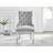 Tierra 4 Seat Round Dining Table Set Black Legs and Glass with 4 Modern Velvet Dining Chairs-1668767446
