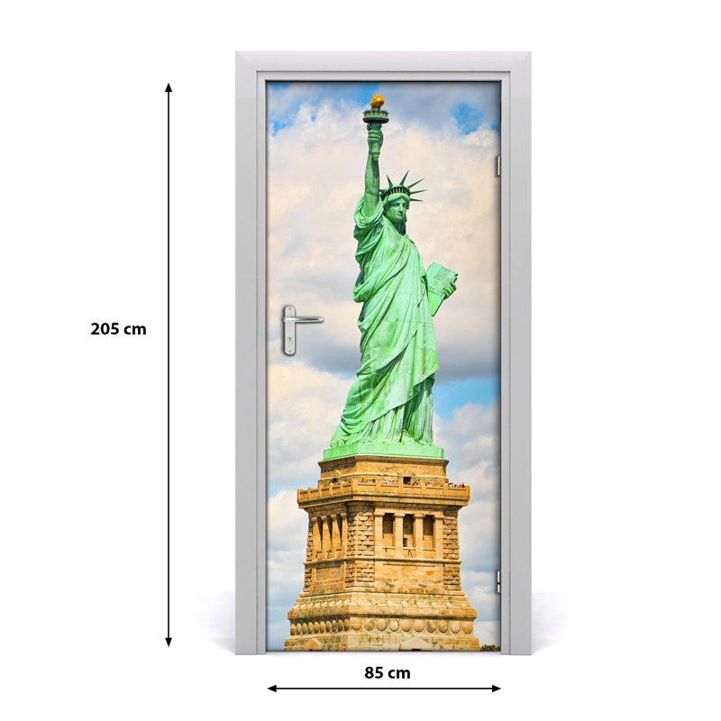 Statue Of Liberty Door Decal
