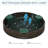 Outsunny Plastic Round Sandbox with Cover-92915176