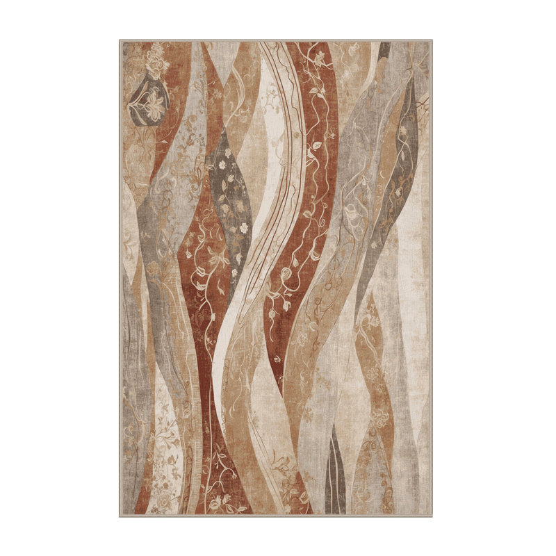 Blush Pathway Rug, Rectangle 3' x 5'