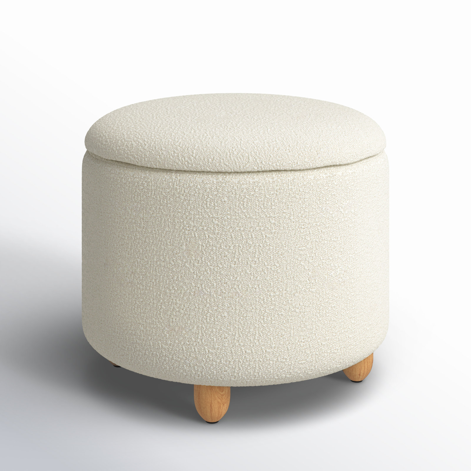Mancora 21" Ottoman, Ivory
