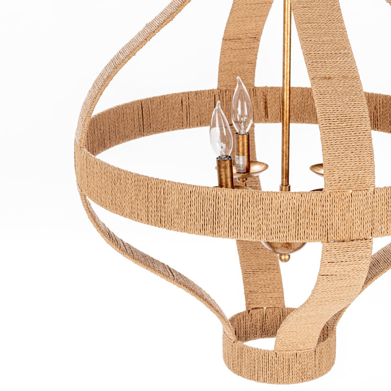 Sarmiento 4 - Light Pendant, 31" H x 23" W x 23" D