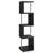 Modular Geometric Metal Shelf Bookcase with 4 Shelves-108815126