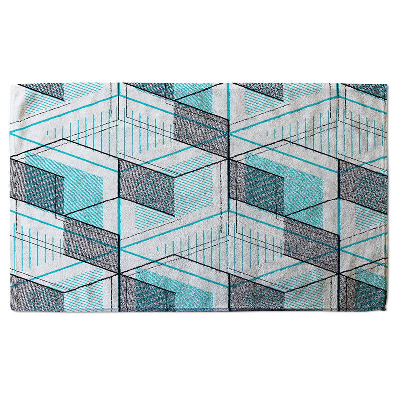Navika Polyester Shower Curtain Set
