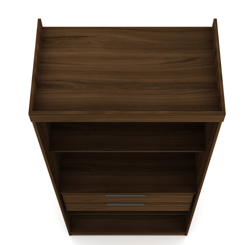 Aleece 107.94'' Closet System, Brown