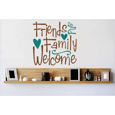 Text & Numbers Wall Decal