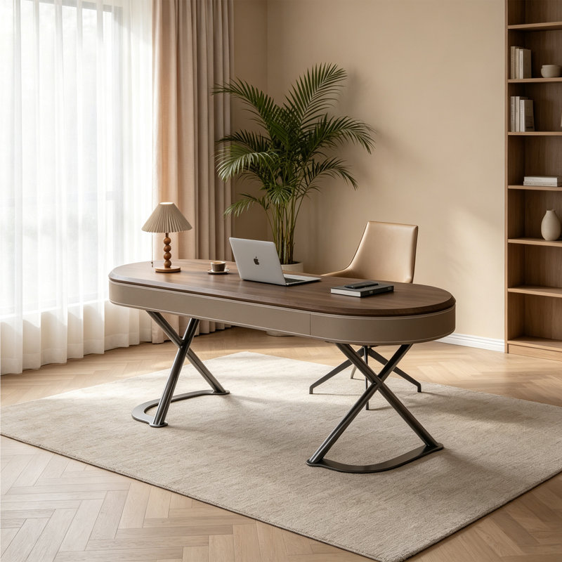 Bureau d'écriture Modern, H 29,52 po x l 70,86 po x P 27,55 po