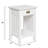 Solid Wood End Table with Storage-1196739701