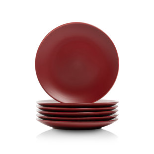 Assiette à salade 7,75 po Wazee Matte (Ensemble de 6)