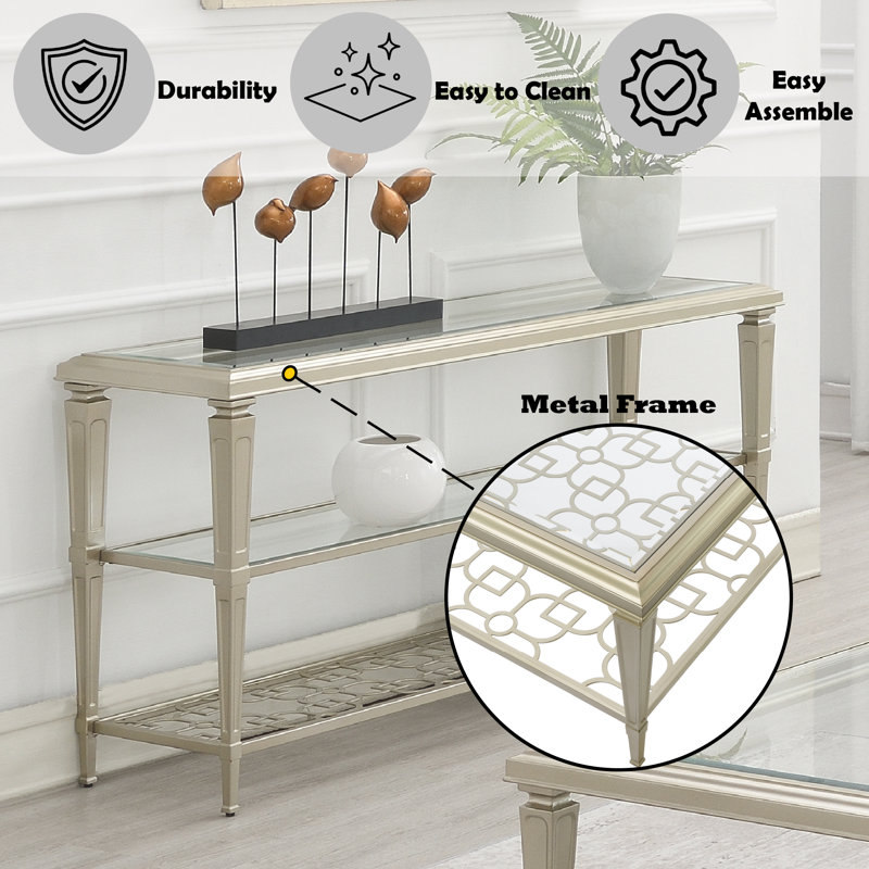 Minuka Rectangular Sofa Table