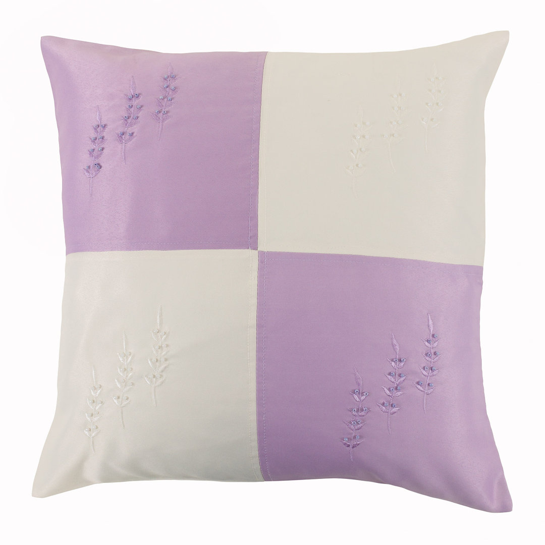 Floral Square Cushion Cover
