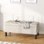 Banc de rangement avec repose-pieds Furniliving-573638024