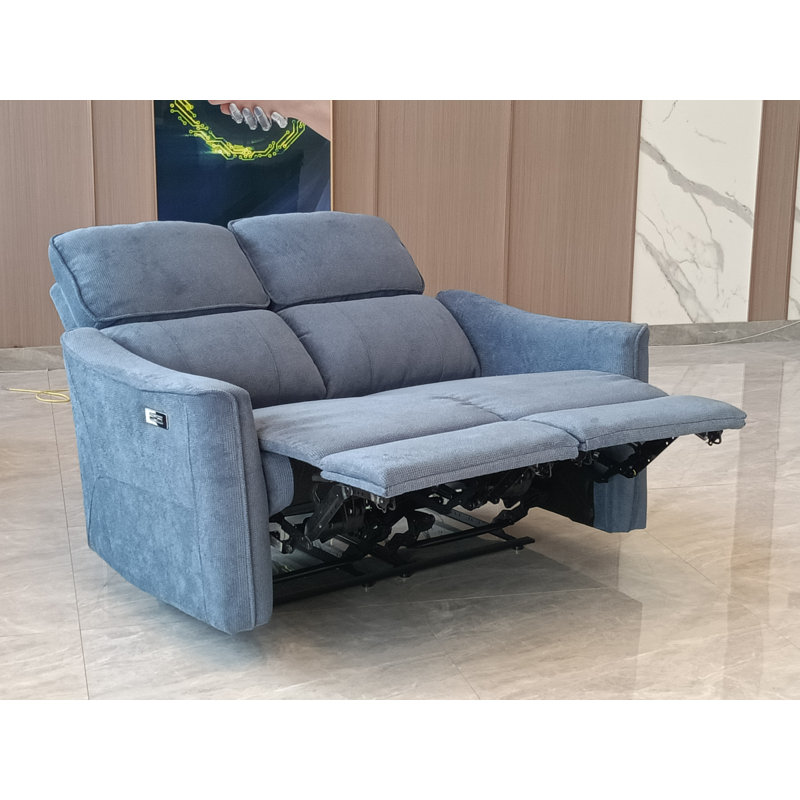 Electric Recliner Seating with Sleep Function, Upholstered – Made for Everyday Comfort, 2, Blue