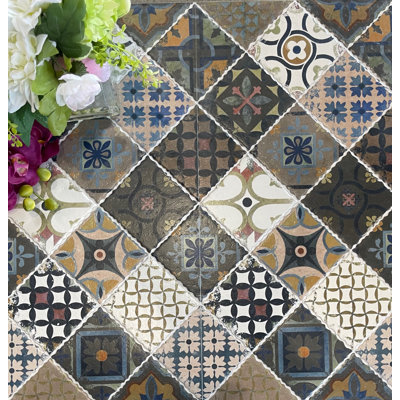 Palma 12" x 24" Ceramic Patterned Tile