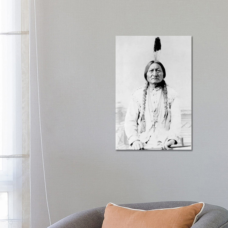 Sitting Bull, a Hunkpapa Lakota Tribal Chief par Stocktrek Images - Photographie sur toile tendue