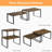 Freestanding Spice Rack with Adjustable Racks