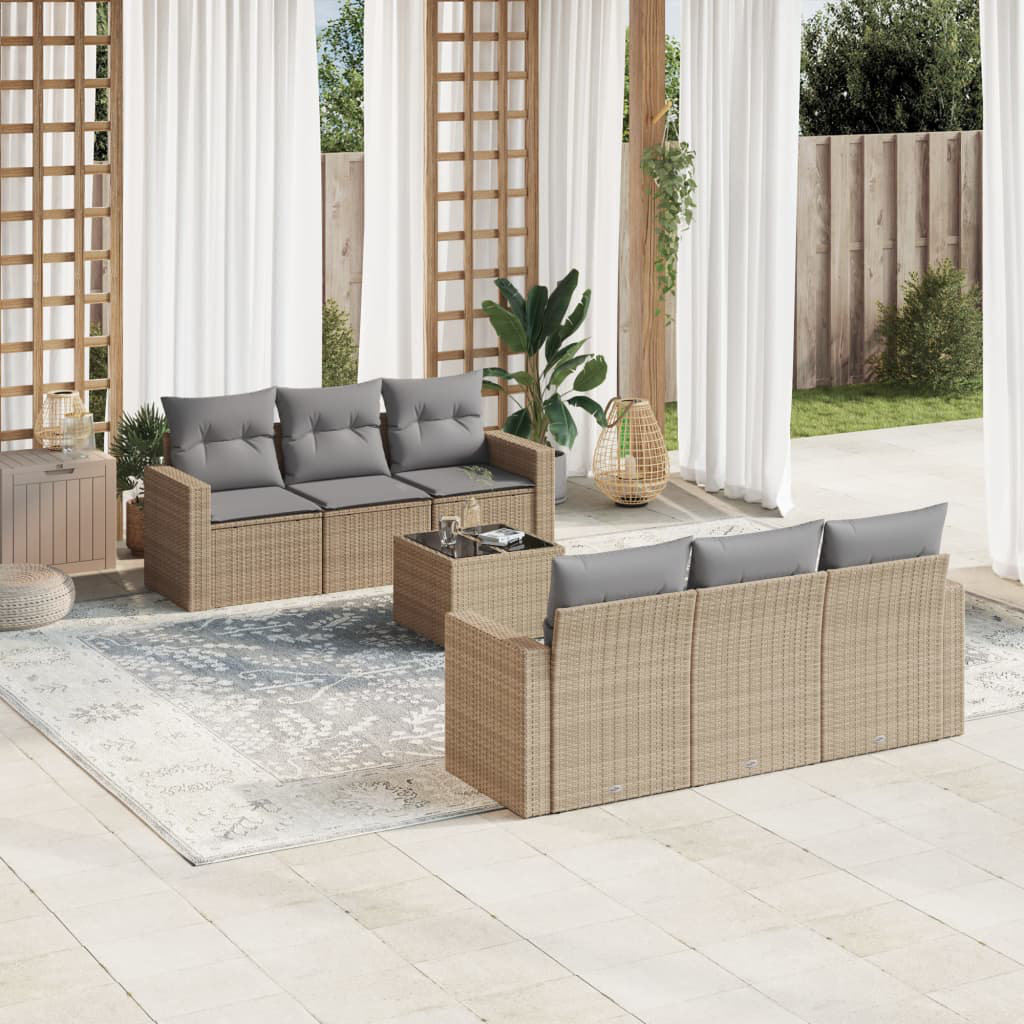 Gartensofa Ortloff mit Kissen