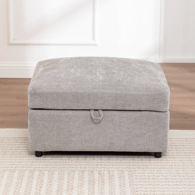 Wilroy Upholstered Storage Ottoman by Ebern Designs