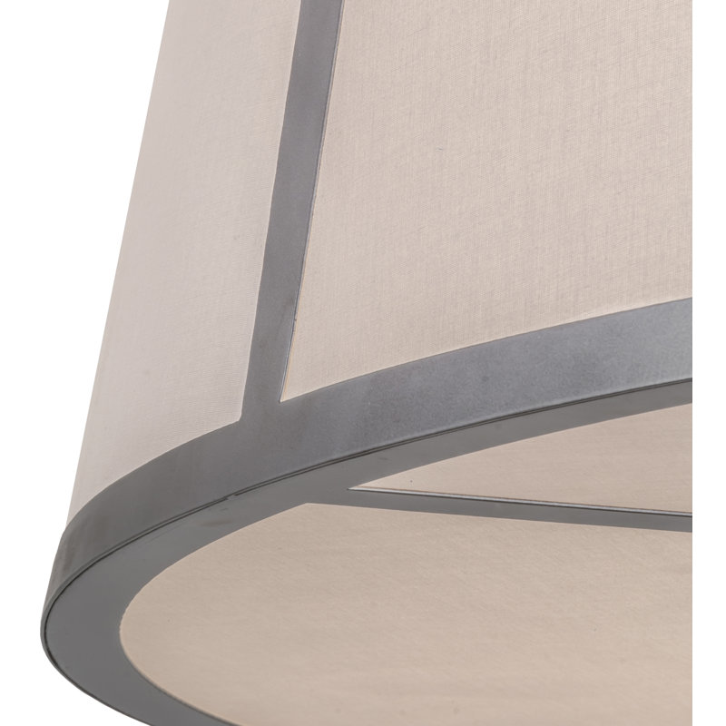 Lustre tambour unique à 8 lumières Gahl