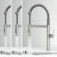 Robinet de cuisine à douchette rétractable 3 fonctions H 1 po Edison Pro-93689081
