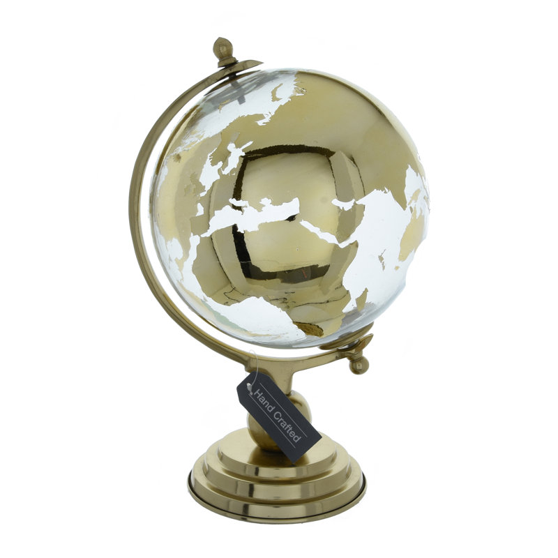 Plastic / Acrylic Tabletop Globe, 30cm H x 20cm W x 20cm D