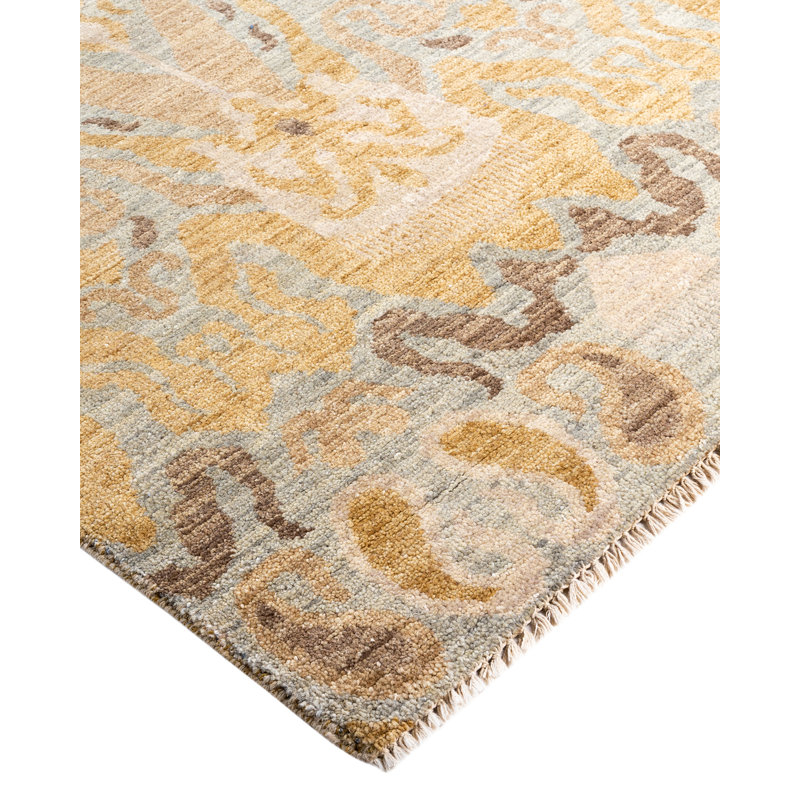 Overdyed One-of-a-Kind 8' x 10'1" Hand Knotted Area Rug