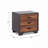 2-Tone Finish Nightstand With 3 Drawers-399643140