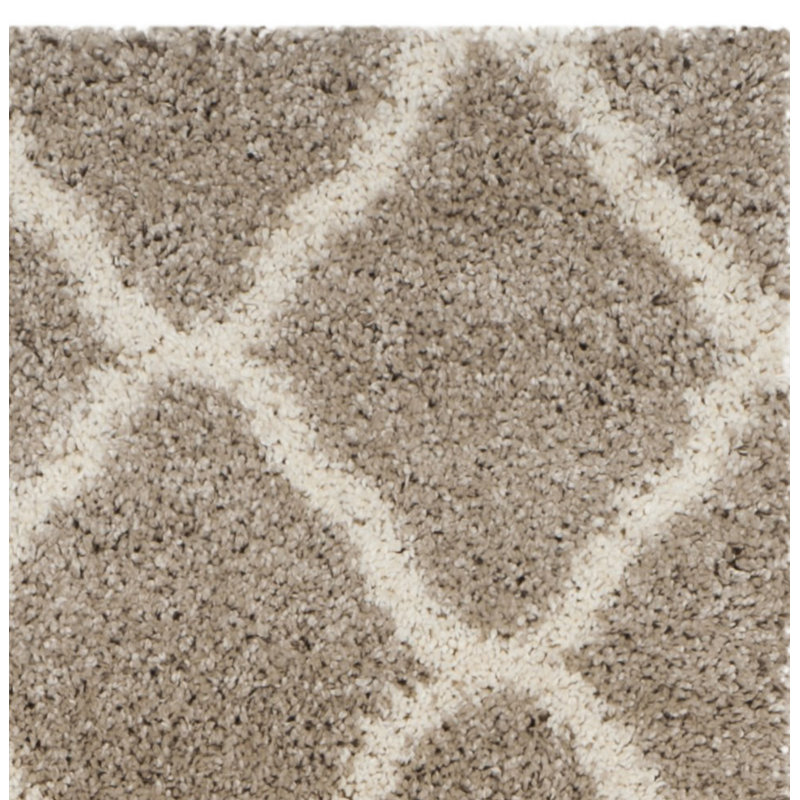 Darrold Hudson Shag Performance Geometric Rug, Runner 2'3" x 14'