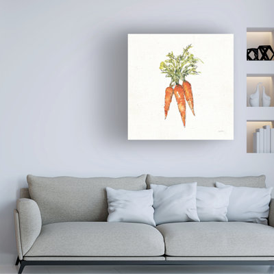 " Veggie Market V Carrots " Graphic Art Painting
