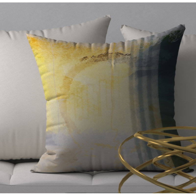 Reversible Throw Pillow, 24" x 24"
