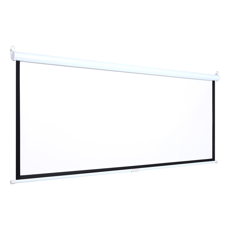 17 Stories Manual Projector Screen Projector Screen, 128cm H x 178cm W