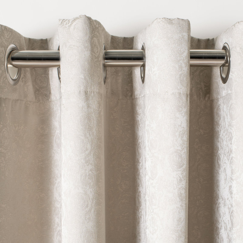 Mersey Room Darkening Curtain Single Panel, 52" W x 96" L