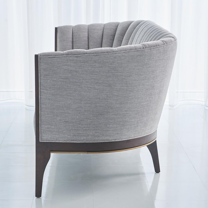 Channel Back Sofa-Silversmith, Silversmith