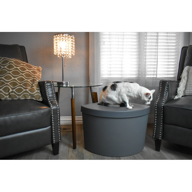 Large Litter Box - Top Entry, Gray