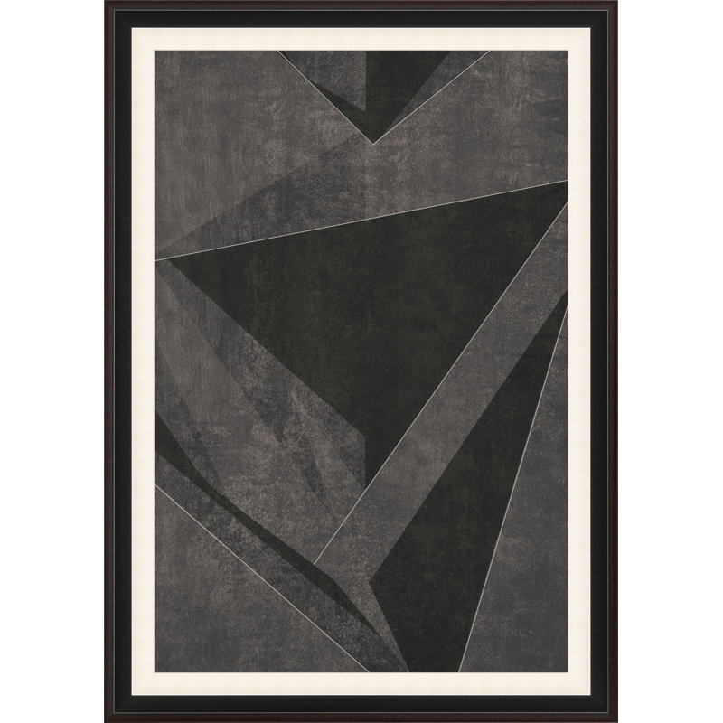 Black Angels 5 Framed Graphic Art, 42.25" H x 30.25" W