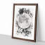 The Beauty of the Moon - Picture Frame Graphic Art-56924421-56924430