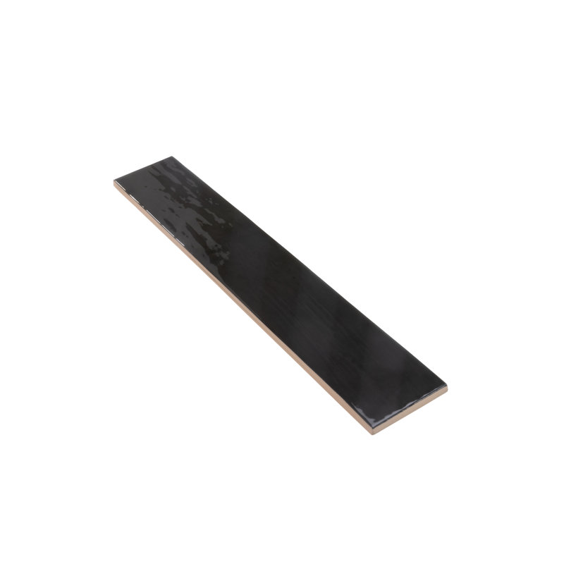 2.56'' W x 15.75'' L Ceramic Subway Singular Tile, Black