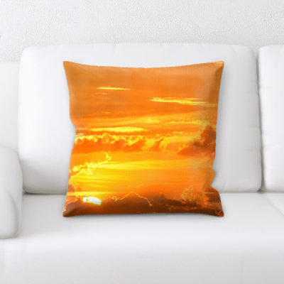 Microsuede Throw Pillow