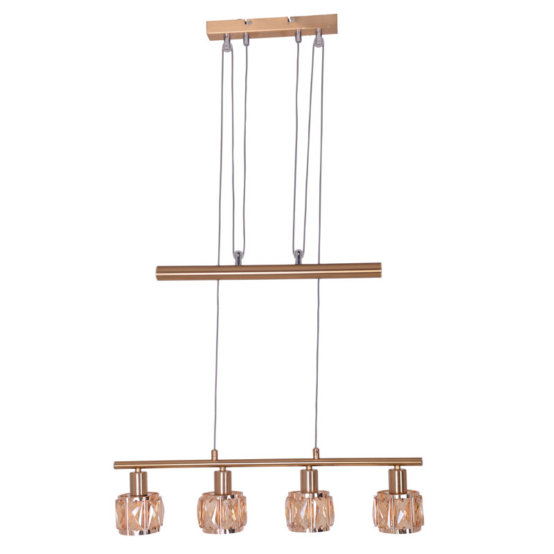 Andree 4 - Light Gold Kitchen Island Pendant