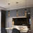  Modern Black Pendant Lights, Adjustable Hanging Lights For Kitchen Island, Dining Room, Or Bedroom (Set Of 3)