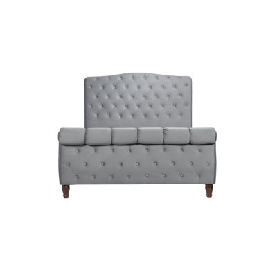 Danube Upholstered Sleigh Bed