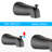 Wall Mounted Shower System With Tub Spout - Matte Black. 2 In 1 Dual Faucet Valve. 7 Spray Modes For Stress Relief. All Metal. 1.8 Gpm Flow Rate. 59" Hose Length. 1/2" Connection Black High Faucet.