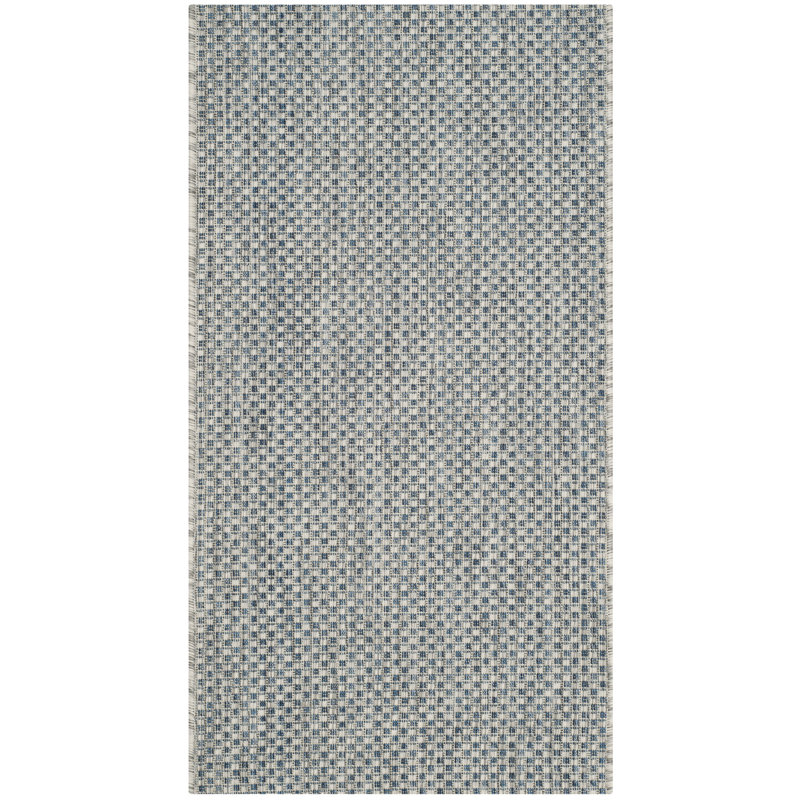 Herefordshire Performance Solid Color Indoor/Outdoor Area Rug, Rectangle 2'7" x 5'