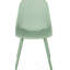 De 4 chaises en polypropylène Posey au design épuré et au confort élégant 33,41 po de hauteur 10,12 lb Modern Stable Vibe Stames 22,9 largeur