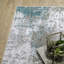 Tapis gris / blanc Melnick-1386640903