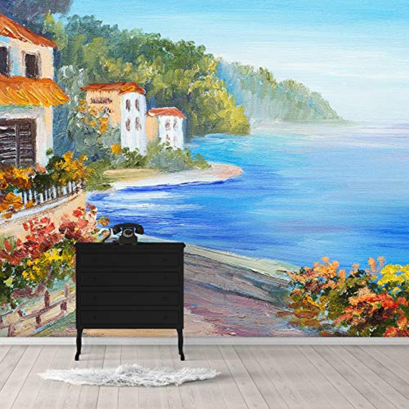 Magnifique murale, L 100 po x l 144 po