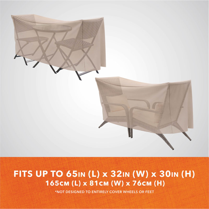 Basics Outdoor Patio Dining Set Cover