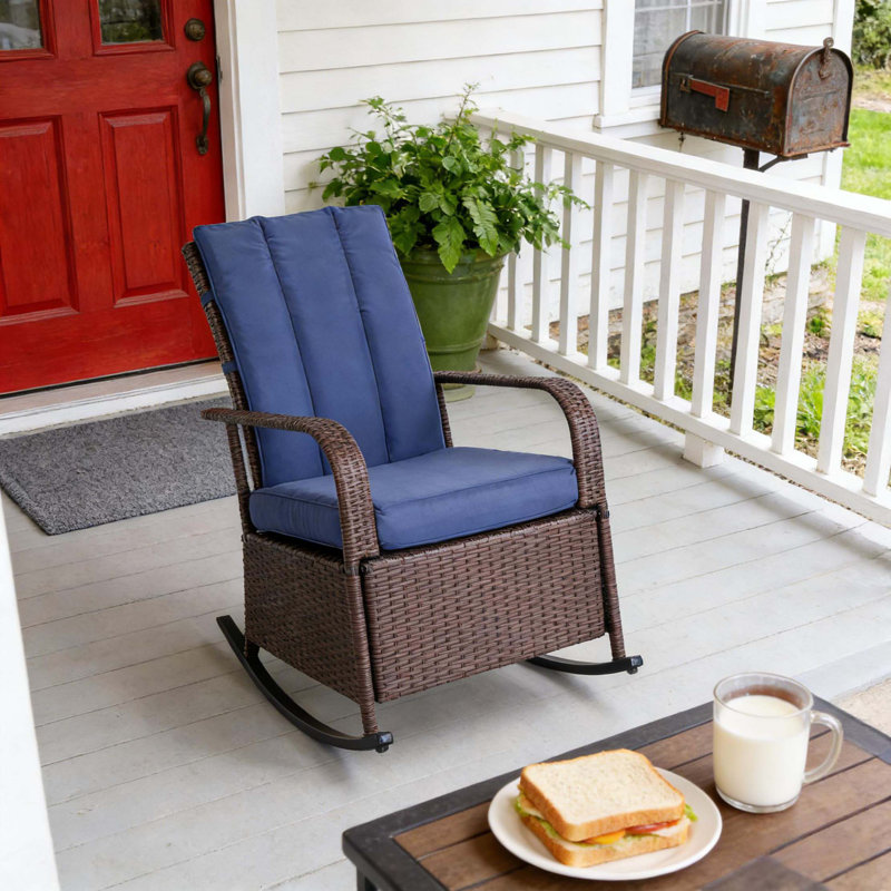 Fauteuil inclinable d'extérieur convertible avec confort réglable