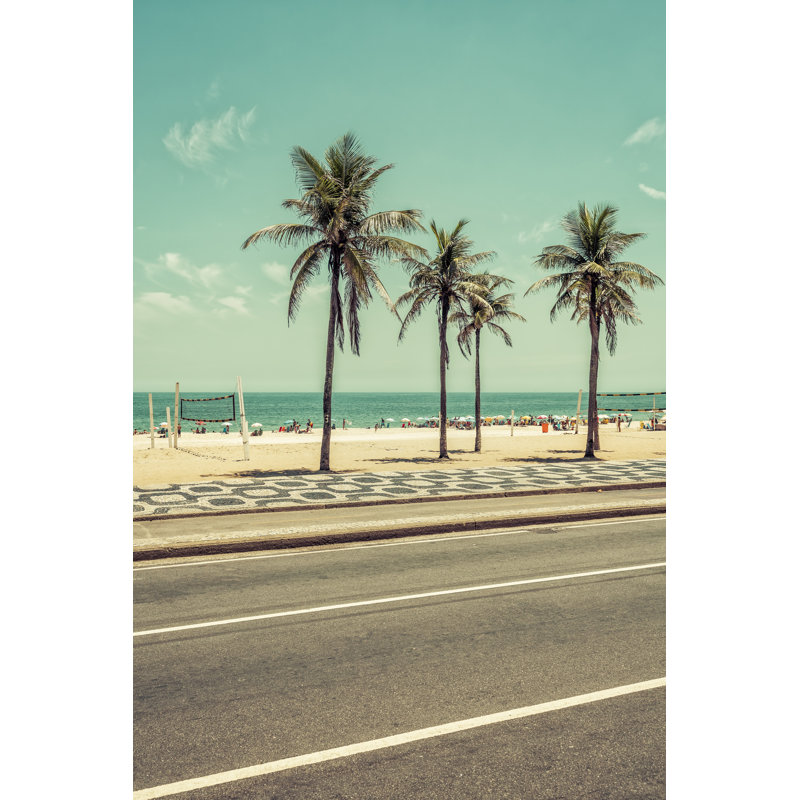 Ipanema Beach - Wrapped Canvas Print, 46cm H x 30cm W x 3.8cm D